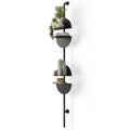 Umbra Set of 4 Solis Adjustable Shelves Black