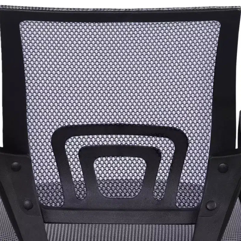 Sedia da ufficio in rete a schienale medio, colore nero/blu/marrone/grigio/bianco, 1 posto