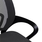 Sedia da ufficio in rete a schienale medio, colore nero/blu/marrone/grigio/bianco, 1 posto