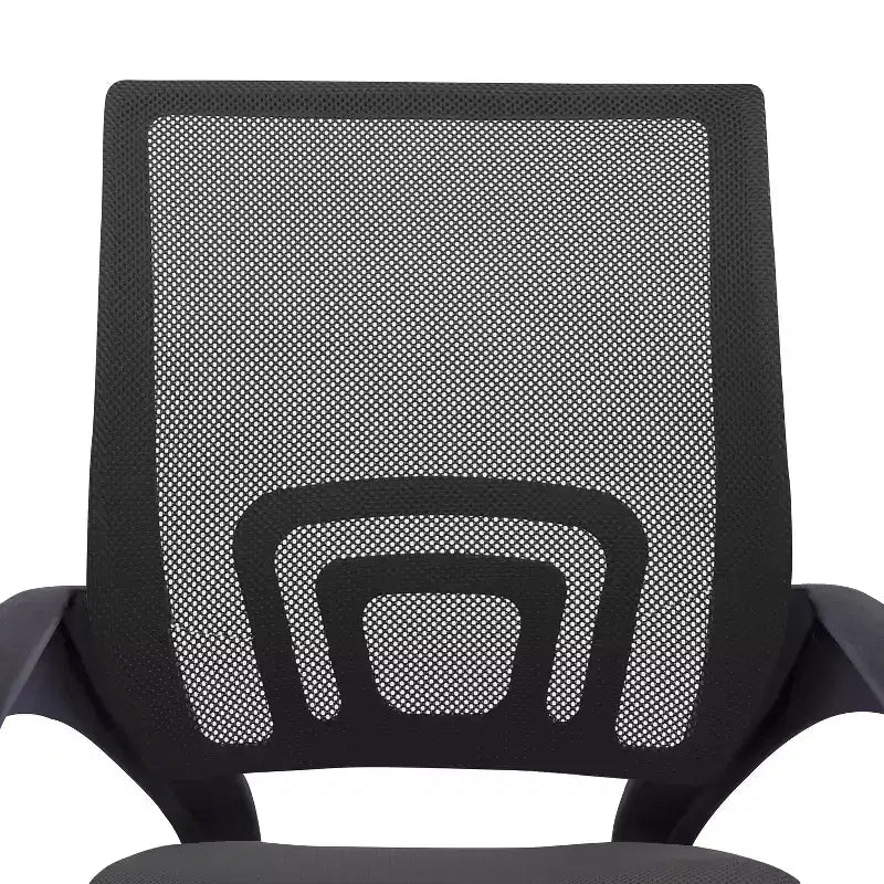 Sedia da ufficio in rete a schienale medio, colore nero/blu/marrone/grigio/bianco, 1 posto