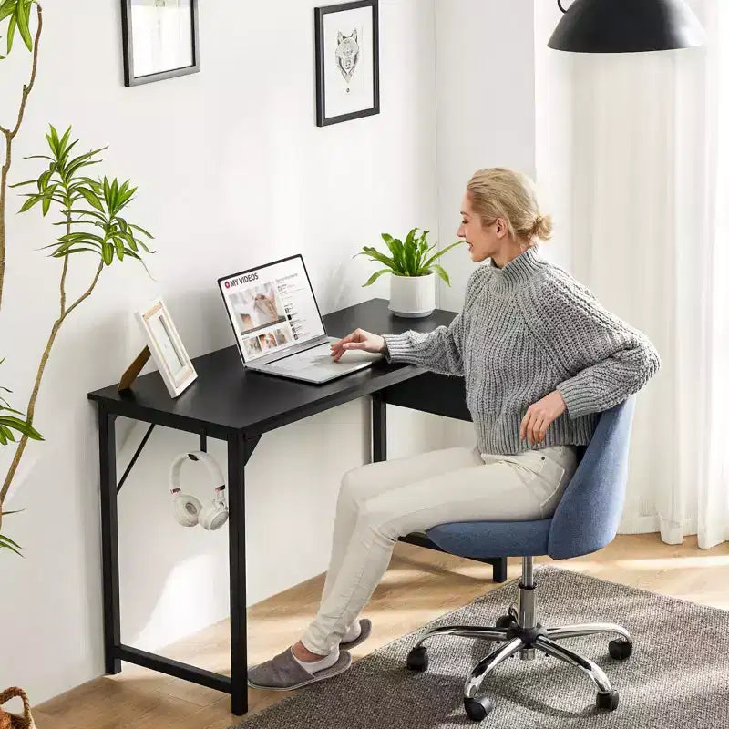 30 Inch Game Computer Desk with Storage, Home Office Modern Simple Style PC Table for Youth Student Adult