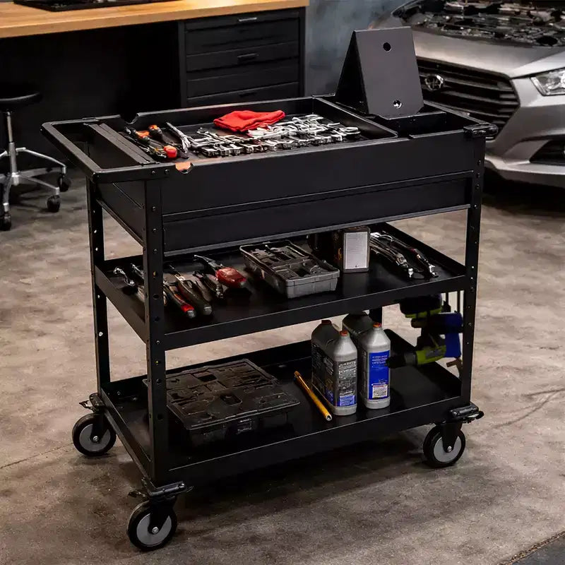 Montezuma 40 Work Cart with Power Tool Holder