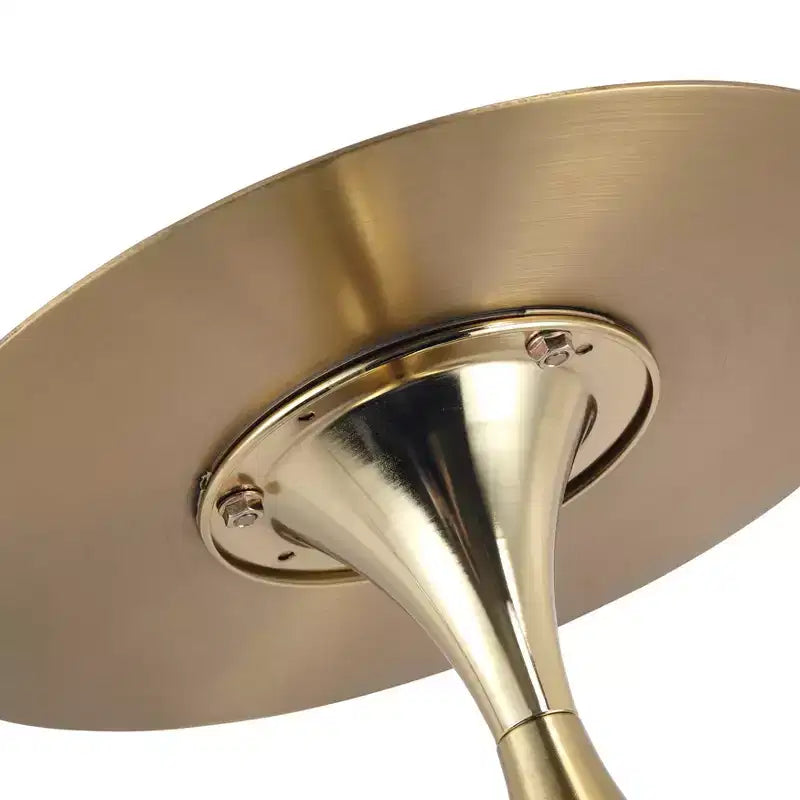 Tavolino da salotto rotondo in acciaio inossidabile color oro/grigio/marrone/nero per 1 persona