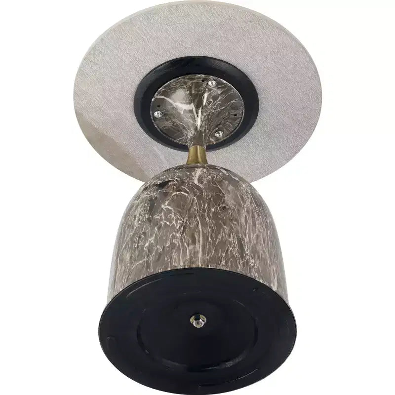 Tavolino da salotto rotondo in acciaio inossidabile color oro/grigio/marrone/nero per 1 persona