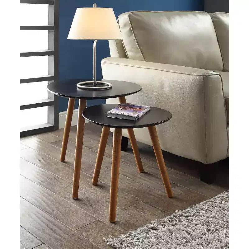 HomeStock Rectangle Wood Table Top End Table 1 -piece