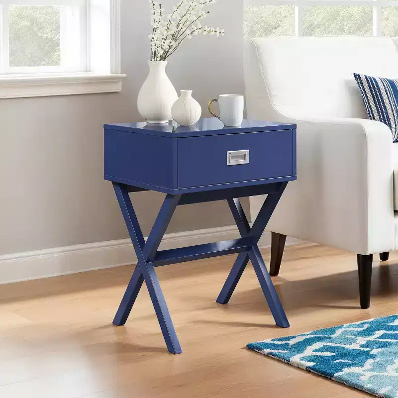 HomeStock Rectangle Wood Table Top End Table 1 -piece