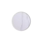 Set di tavolini da caffè e d'appoggio rotondi in finto marmo, 2 pezzi, crema / grigio crema / grigio / verde / arancione