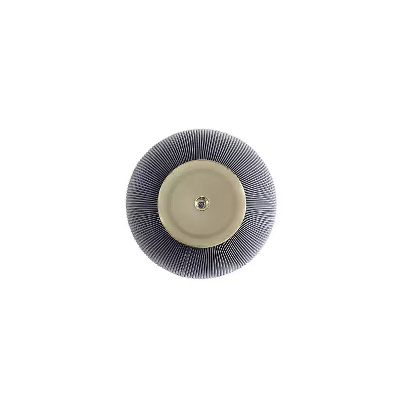 Set di tavolini da caffè e d'appoggio rotondi in finto marmo, 2 pezzi, crema / grigio crema / grigio / verde / arancione