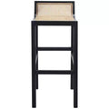 Saito Low Back Cane Bar Stool - BST9501 - Safavieh
