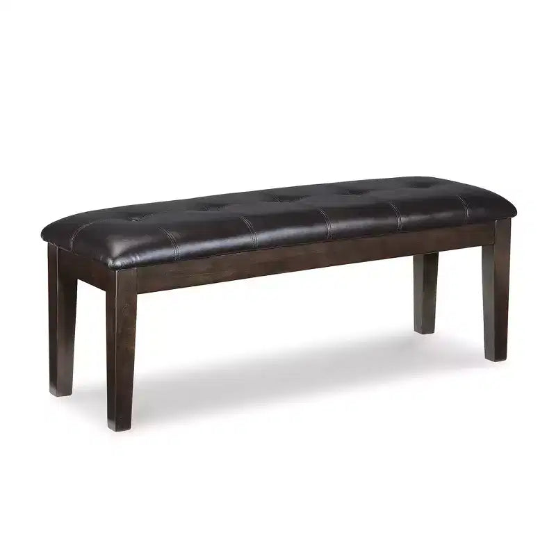 Signature Design by Ashley Casual Haddigan Dining Bench Dark Brown